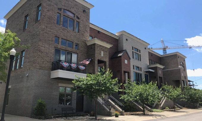 Downtown Apartment | Steps out the front door to the Bentonville Square & all it has to offer!
