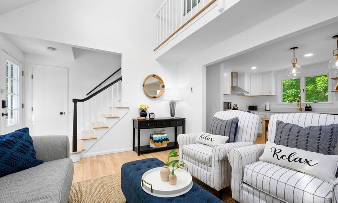 Mashpee House | Steps to John's Pond is this completely renovated home!