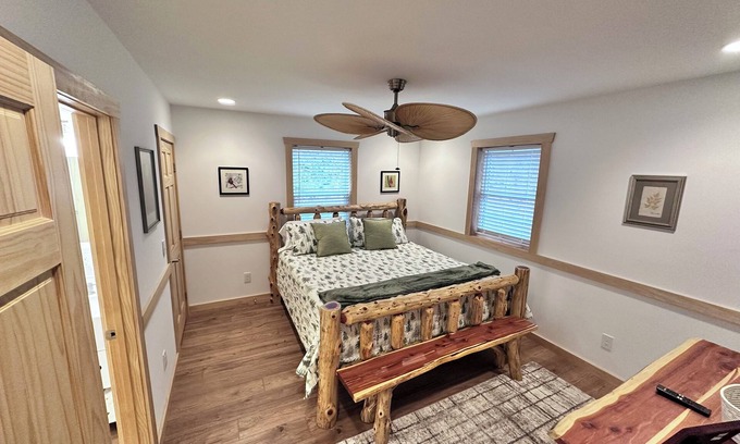 Todd House | STEPS TO RIVER mountain view peaceful 3BR + loft house in Todd with WiFi and AC