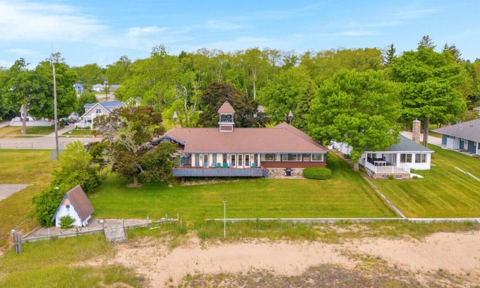 Port Sanilac House | Steps to the Sand! Ultimate Beach House Get-A-Way!