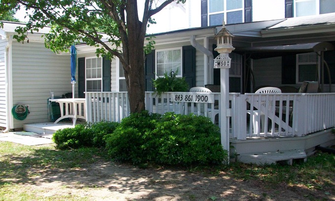 Myrtle Beach Cottage | STEPS-WATER PARK-BEACH ~2BR/2BA HOUSE~OCEAN LAKES~GOLF CART~WI FInM-50~Disc 10 %