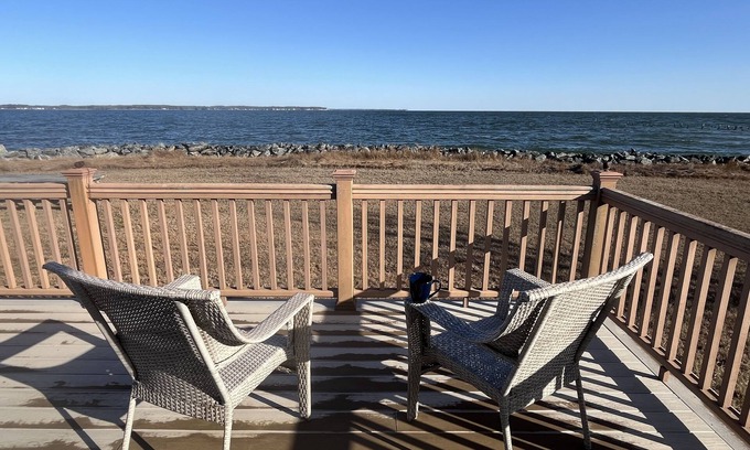Grimstead House | Still Waters Point- Enjoy breathtaking views at our peaceful Gwynn's Island home