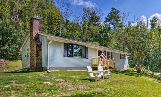 Lenox Dale House | Stockbridge Home Walk to Town Beach!