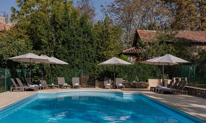 Nerac Cottage | Stone holiday house for 6 with pool in a 17ha private park - 30 min from Agen