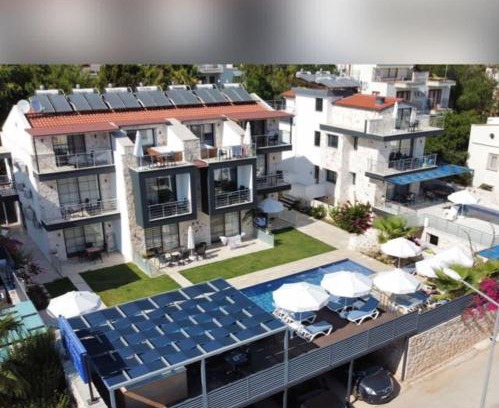 Kalkan Apartment | Stone House Aparts Dublex 3 plus1 mit Meerblick und Jakuzzi Kalkan No 6