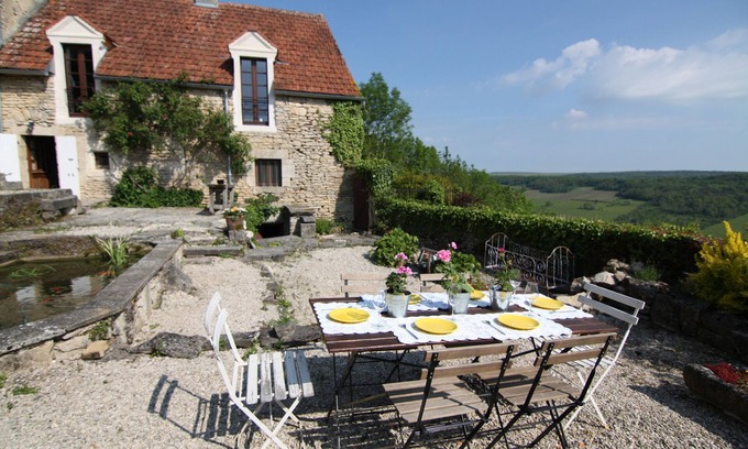 Flavigny-sur-Ozerain House | Stone house from 17th c. seen on "House Hunters International Renovations"