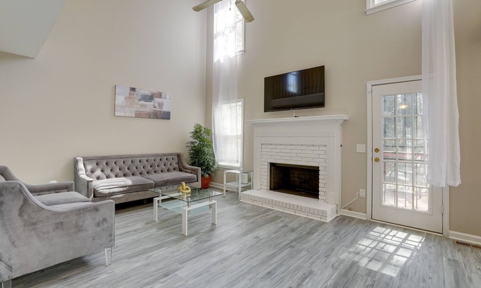 Stone Mountain House | Stone Mountain Vacation Rental with Deck!
