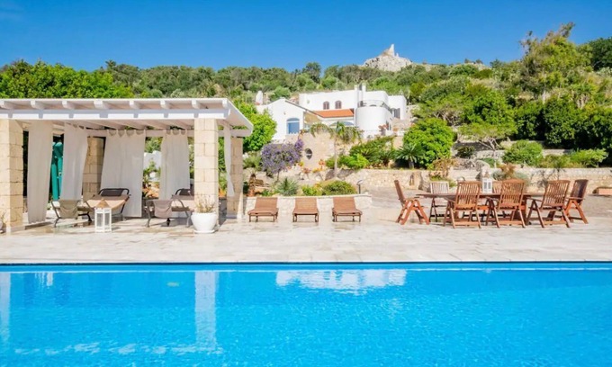 Porto Tricase Villa | Stone tower villa.