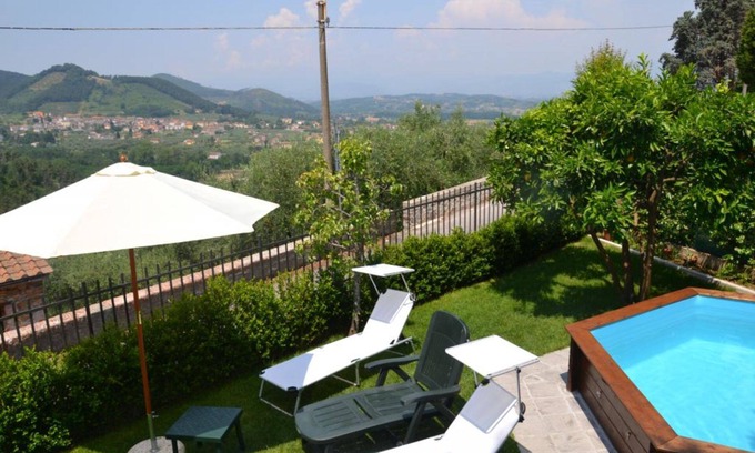 Castelvecchio Other | Stonehouse, private pool, fantastic terrace with panoramic views onto the valley, WiFi