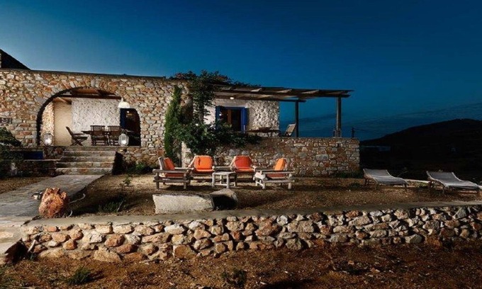 Krotiri Villa | Stonemade Villa 'Hermes' with swimming pool
