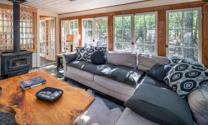 Pittsboro House | Storybook Wooded Retreat & Artist's Getaway