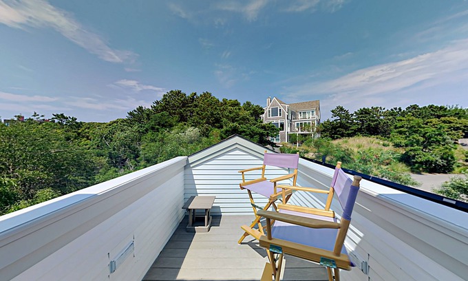 Provincetown House | Striking West End home with views, solarium & epic rooftop deck - near beach