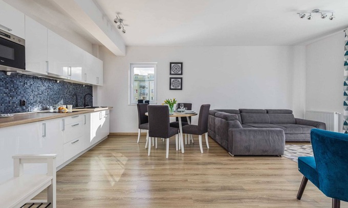 West Pomeranian Voivodeship Apartment | Strzelecka 1 | Apartment for 4 | Balcony | Parking