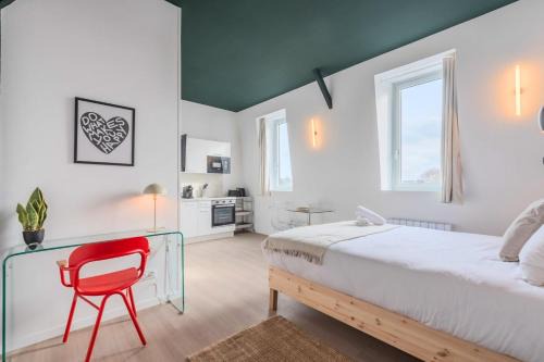 Annappes Apartment | Studio équipé avec parking gratuit