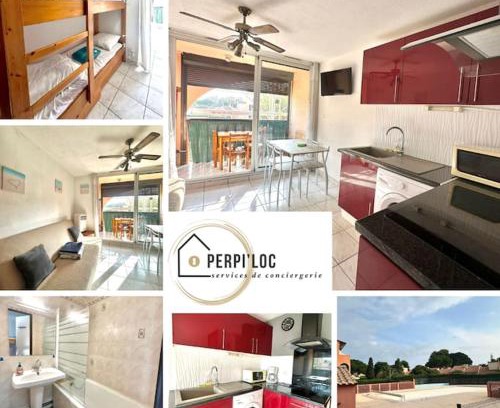 Les Arenes Apartment | Studio 121 Canet Plage