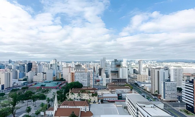 Matriz Apartment | Studio 25th Floor, Garage, Balcony and Beautiful View.