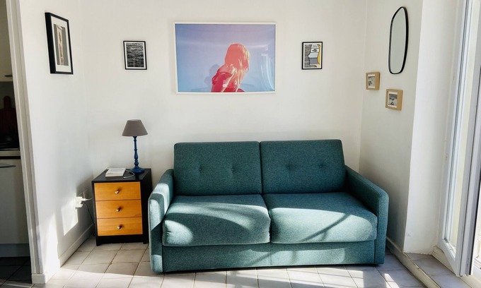 Porquerolles Apartment | Studio 4 people heart village Porquerolles