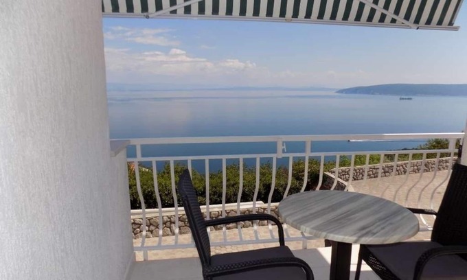 Mosenice Apartment | Studio apartment in Mošćenička Draga with Seaview, Terrace, Air condition, WIFI (4364-2)