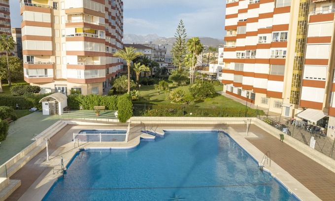 Torrox Costa Apartment | Studio Apartment 'Estudio Bloque 80' with Sea View, Wi-Fi and Air Conditioning