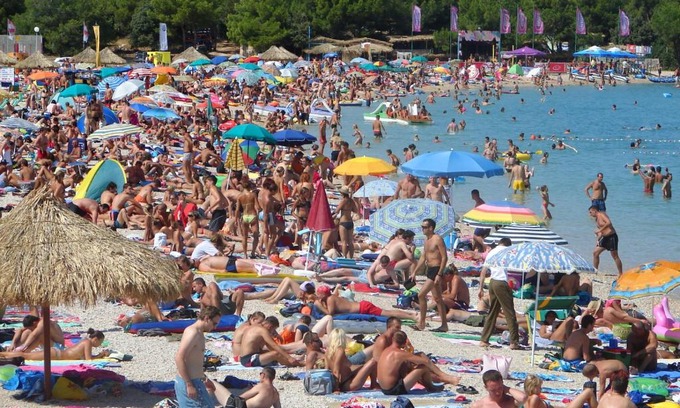 Caska Apartment | Studio Apartment in Novalja with Sea View, Terrace, Air Conditioning, Wi-Fi (3565-7)