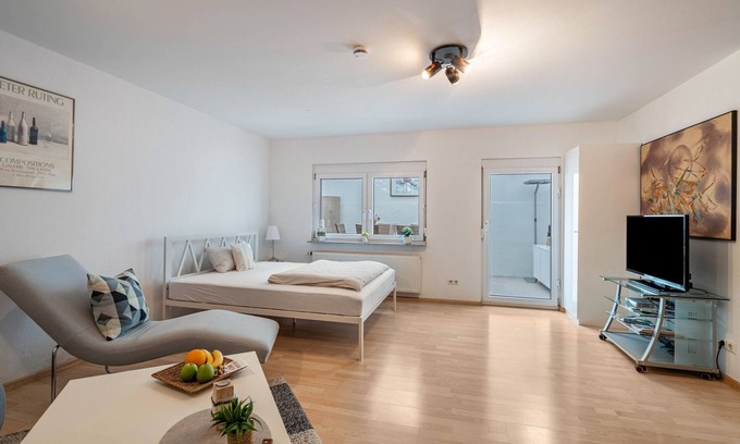 Breisach Apartment | Studio Apartment 'Wohlfühloase' with Private Terrace and Wi-Fi