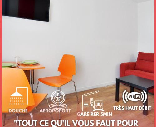 Juvisy-sur-Orge Apartment | Studio au calme proche Gare - 25' Paris centre
