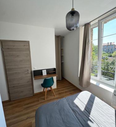Vandoeuvre-les-Nancy House | Studio avec WC et SDB privés dans Grande maison à côté du campus Artem - Thermal et Parc des Expos