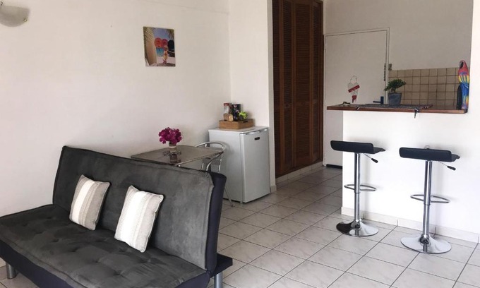 Tartane Apartment | Studio avec vue sur mer à La Trinité - 30 m² - Climatisé