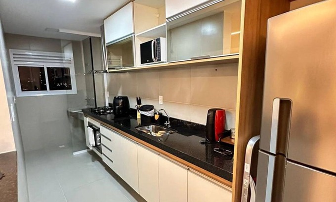 Parque Campolim Apartment | Studio Red 2