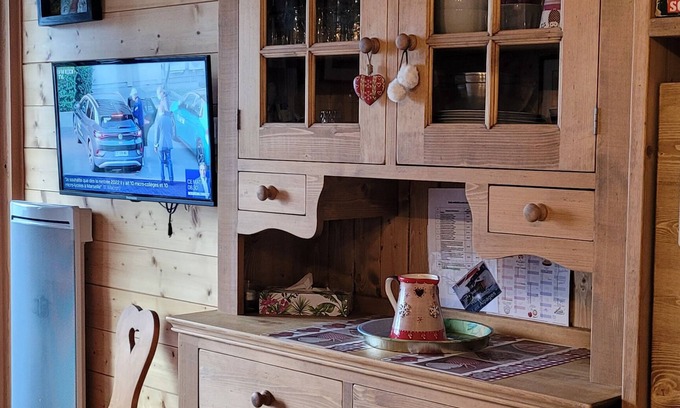 La Rosiere Apartment | Studio Classified 3⭐️ south-facing for 4 persons 2adults +2 children