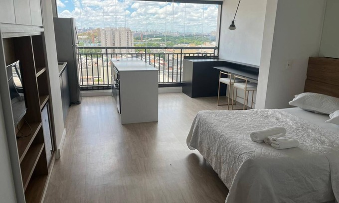 Bom Retiro Apartment | Studio Completo Linda Vista Sp/allianz/sambódromo/pro Magno/brás/avenidapaulista