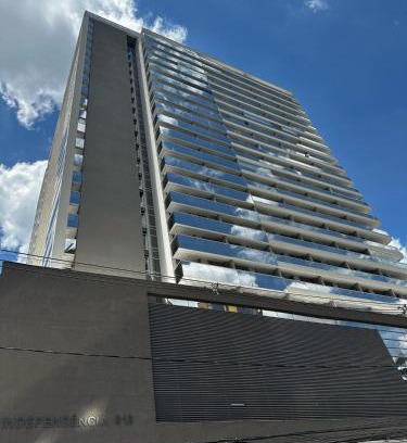 Centro Apartment | Studio com piscina e academia no Independência 915