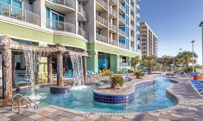 Cherry Grove Beach Condo | Studio Condo Boulevard Views- Tons of Fun Myrtle Beach!