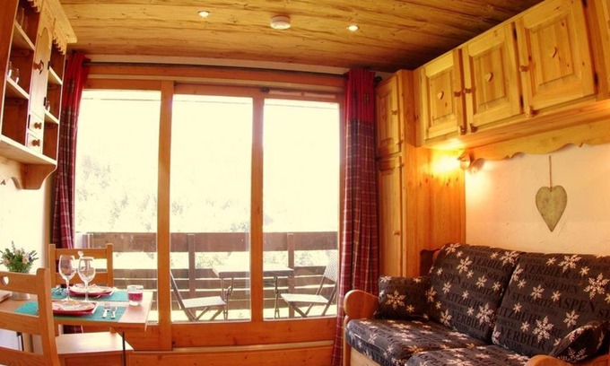 Les Avanchers-Valmorel Apartment | Studio cosy, animaux admis, parking disponible, Valmorel - FR-1-291-768