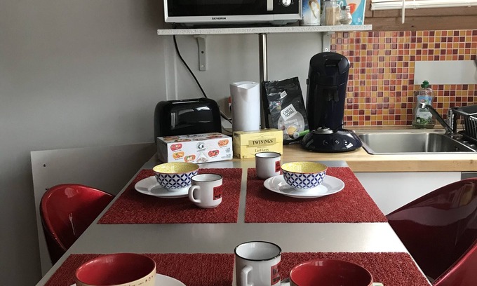 Erstein Apartment | Studio Cosy Proche de Strasbourg, Europapark et Colmar