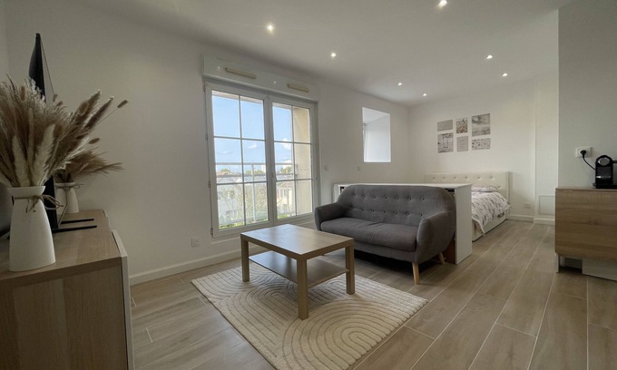 Villepinte Apartment | Studio Cozy 30m² Près Rer/cdg/parc des Expos