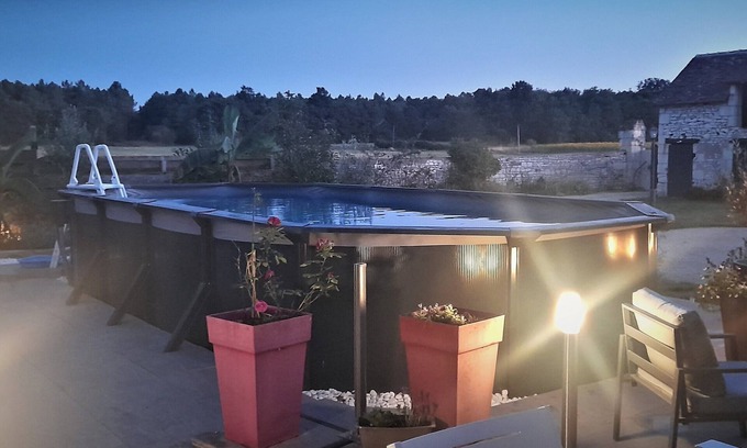 Rilly-sur-Vienne Apartment | Studio Dans Ancienne Ferme au Calme au Milieu des Champs et Forêts
