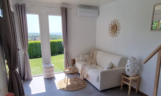 Gouy Apartment | Studio de Jardin Chic et Cosy, Idéal Pour L'armada