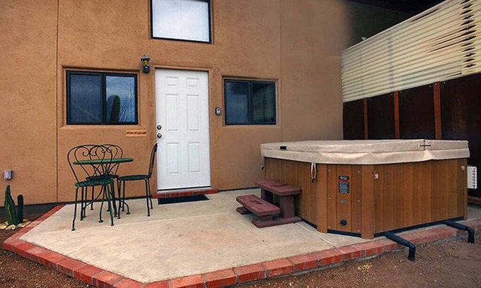 Tucson Estates Apartment | Studio De Saguaro-Hot Tub Retreat at Alma Del Sol