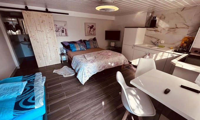 Saxon Apartment | Studio familial proche bains de Saillon