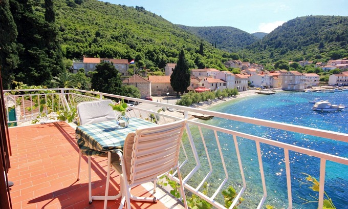 Racisce Apartment | Studio flat near beach Račišće, Korčula (AS-4341-a)