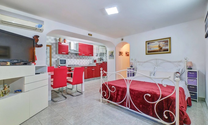 Nerezine Apartment | Studio flat with terrace Nerezine, Lošinj (AS-8049-b)