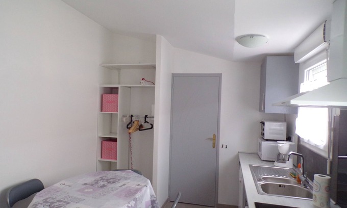 Berck-sur-Mer House | Studio full foot, rez of garden