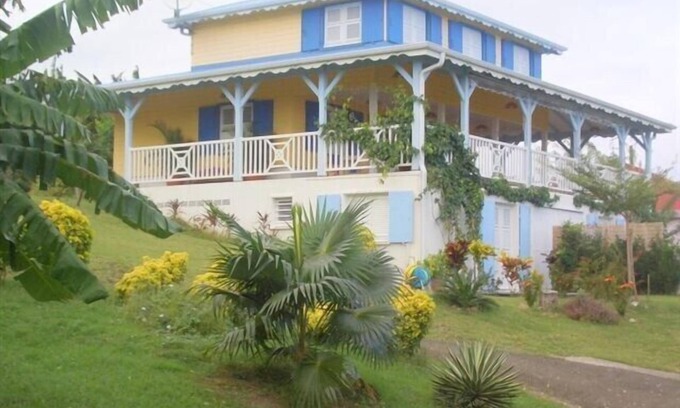 Le Francois Cottage | Studio ground tropical garden overlooking the Ilets