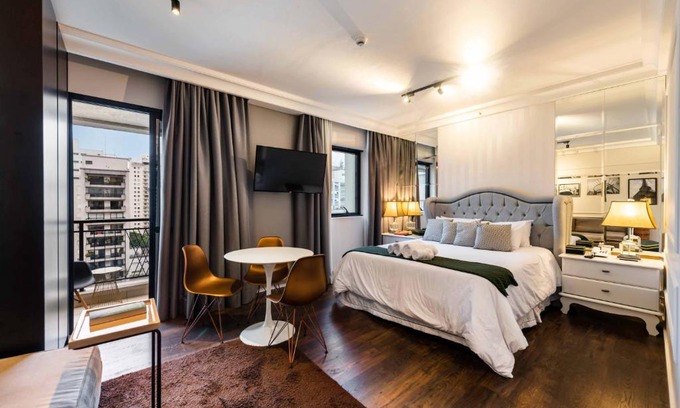 Higienopolis Apartment | Studio Higienópolis em Hotel Alto Padrão