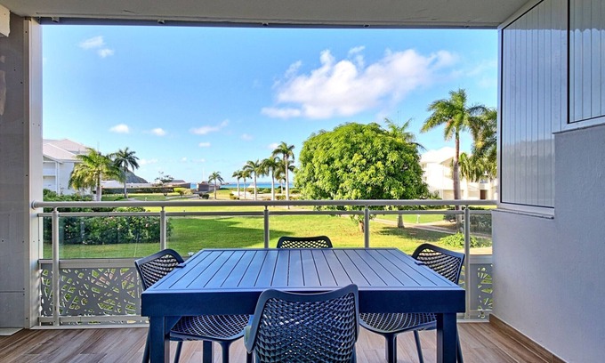 Anse Marcel Apartment | Studio in Anse Marcel with Parking and Air Conditioning