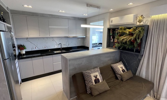 Foz do Iguacu Apartment | Studio in FOZ's gastronomic center overlooking the Paraná River