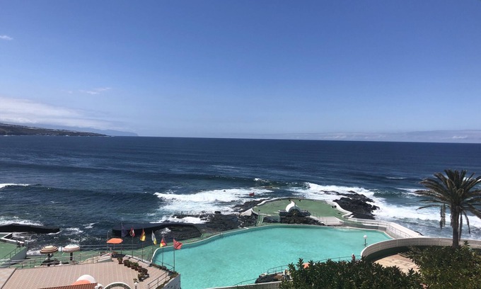 Punta del Hidalgo Apartment | Studio in La Punta del Hidalgo with wonderful views of Teide