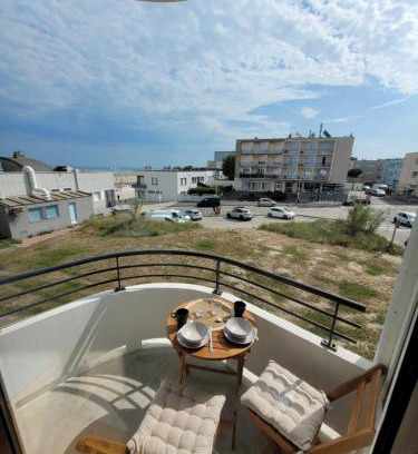 Malo-les-Bains Apartment | Studio L'îlot bleu Vue mer