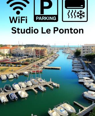 Le Port Apartment | Studio Le Ponton - Vue Marina- Parking Clim Wifi